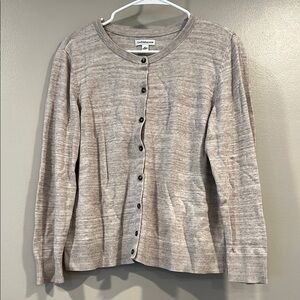 Croft & Barrow Women's Beige Cardigan Sweater